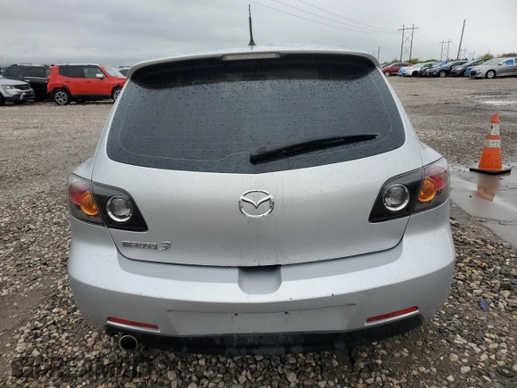 2007 Mazda 3 S Sport with VIN JM1BK143871681123, listed as a Copart auction lot 53554495 with 94,525 mi miles and Salvage Title. Bid and sale history available at DreamBid. Image 6.