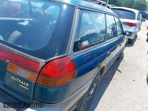 1997 Subaru Legacy Outback z VIN 4S3BG6859V6613083, wystawiony jako IAAI lot #42623719 z przebiegiem 150 558 mil mil oraz . Historia ofert i sprzedaży dostępna na DreamBid. Obrazek 4.