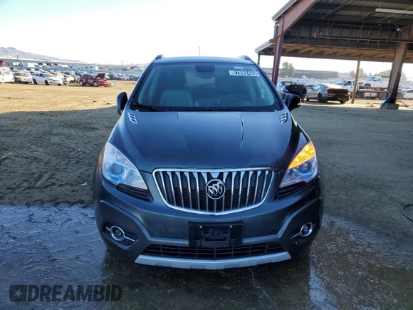 2016 Buick Encore Leather with VIN KL4CJCSB9GB743162, listed as a Copart auction lot 87899485 with 64,108 mi miles and Salvage Title. Bid and sale history available at carsss.com. Image 5.