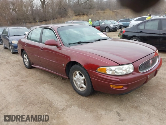 2001 Buick LeSabre Custom with VIN 1G4HP54K71U162737, listed as a IAAI auction lot 41896157 with 185,968 mi miles and . Bid and sale history available at carsss.com. Image 1.