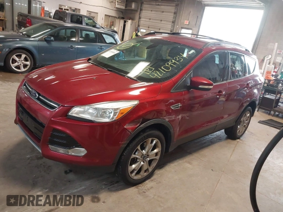2013 Ford Escape SEL with VIN 1FMCU9HX0DUC09918, listed as a IAAI auction lot 42109934 with 135,357 mi miles and . Bid and sale history available at DreamBid. Image 17.