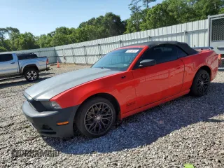 2013 Ford Mustang V6 with VIN 1ZVBP8EM4D5280445, listed as a Copart auction lot 55115015 with 191,611 mi miles and Salvage title. Bid and sale history available at DreamBid. Image 1.