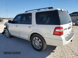 2011 Ford Expedition Limited with VIN 1FMJU1K52BEF28826, listed as a Copart auction lot 86769954 with 155,010 mi miles and Salvage Title. Bid and sale history available at carsss.com. Image 2.