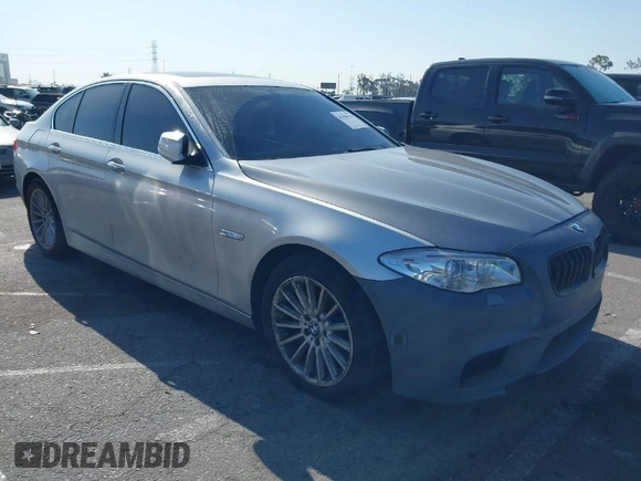 2011 BMW 5 Series 535i with VIN WBAFR7C5XBC601110, listed as a IAAI auction lot 41969578 with 187,558 mi miles and . Bid and sale history available at carsss.com. Image 1.