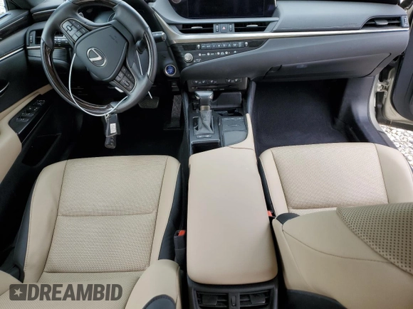 2021 Lexus ES with VIN 58ADA1C13MU003051, listed as a Copart auction lot 51397645 with 28,293 mi miles and Salvage Title. Bid and sale history available at carsss.com. Image 8.
