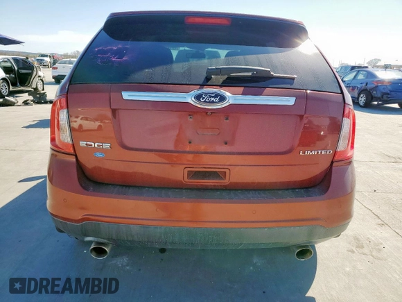 2014 Ford Edge Limited with VIN 2FMDK3KC9EBA02755, listed as a Copart auction lot 47131415 with 121,601 mi miles and Salvage Title. Bid and sale history available at carsss.com. Image 6.