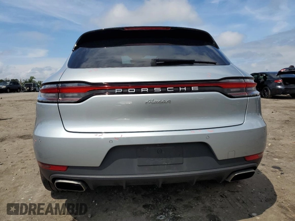 2021 Porsche Macan with VIN WP1AA2A58MLB14290, listed as a Copart auction lot 61235505 with 24,347 mi miles and Salvage title. Bid and sale history available at DreamBid. Image 6.