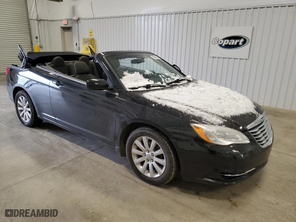 2012 Chrysler 200 Touring with VIN 1C3BCBEB6CN168775, listed as a Copart auction lot 45846745 with NaN miles and Salvage Title. Bid and sale history available at carsss.com. Image 4.