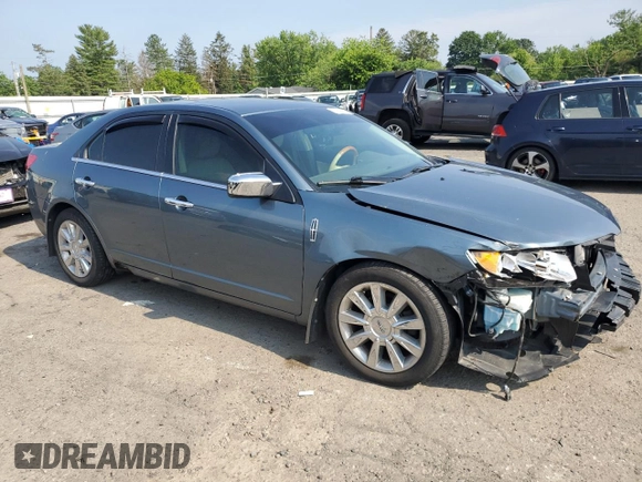 2011 Lincoln MKZ with VIN 3LNHL2JCXBR759834, listed as a Copart auction lot 62641215 with 155,713 mi miles and Salvage title. Bid and sale history available at DreamBid. Image 4.