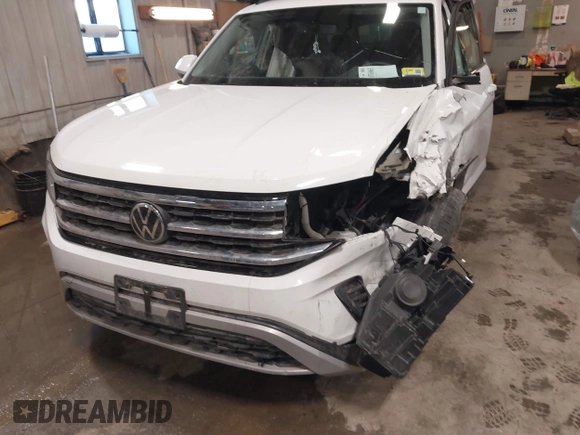 2023 Volkswagen Atlas SE with VIN 1V2HR2CA6PC510823, listed as a IAAI auction lot 41576865 with 22,991 mi miles and . Bid and sale history available at DreamBid. Image 6.