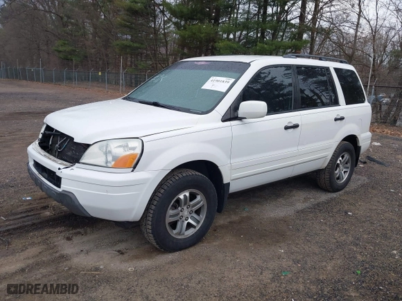 2004 Honda Pilot EX with VIN 2HKYF185X4H571558, listed as a IAAI auction lot 41901839 with 196,703 mi miles. Bid and sale history available at carsss.com. Image 2.