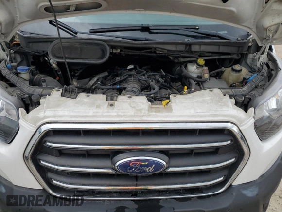 2020 Ford Transit Cargo with VIN 1FTBW3XG0LKB42773, listed as a Copart auction lot 58847284 with 443,703 mi miles and Clean Title. Bid and sale history available at carsss.com. Image 12.