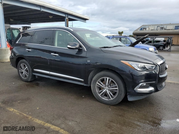 2019 Infiniti QX60 PURE with VIN 5N1DL0MN2KC553373, listed as a Copart auction lot 43206445 with NaN miles and Clean Title. Bid and sale history available at carsss.com. Image 4.