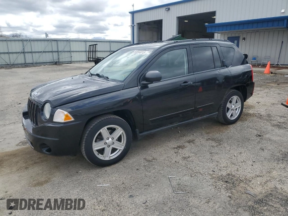2009 Jeep Compass North with VIN 1J4FT47BX9D196562, listed as a Copart auction lot 54044015 with 80,443 mi miles and Non Repairable. Bid and sale history available at carsss.com. Image 1.