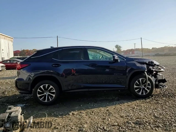 2022 Lexus RX 350 with VIN 2T2AZMDA2NC313743, listed as a Copart auction lot 76804154 with 9,503 mi miles and Salvage title. Bid and sale history available at DreamBid. Image 13.