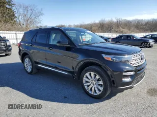 2021 Ford Explorer Limited with VIN 1FM5K8FW0MNA02152, listed as a Copart auction lot 46081065 with 61,179 mi miles and Clean Title. Bid and sale history available at carsss.com. Image 4.