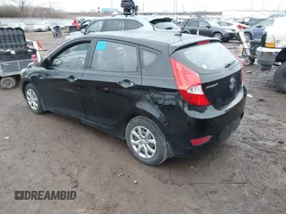 2014 Hyundai Accent GS with VIN KMHCT5AE9EU197712, listed as a IAAI auction lot 41493618 with 83,890 mi miles. Bid and sale history available at carsss.com. Image 3.