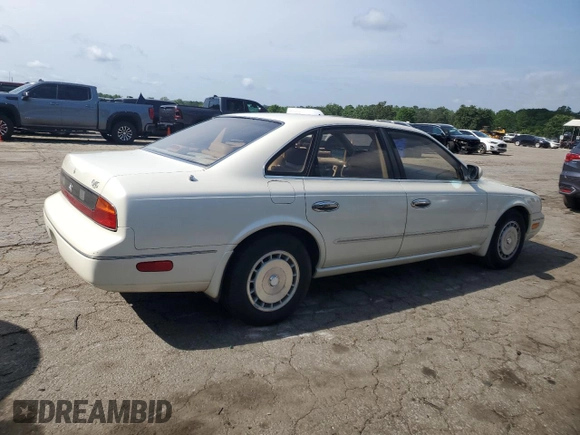 1994 Infiniti Q45 z VIN JNKNG01D3RM252218, wystawiony jako Copart lot #55309475 z przebiegiem 69 073 mil mil oraz Czysty tytuł • Clean title. Historia ofert i sprzedaży dostępna na DreamBid. Obrazek 3.