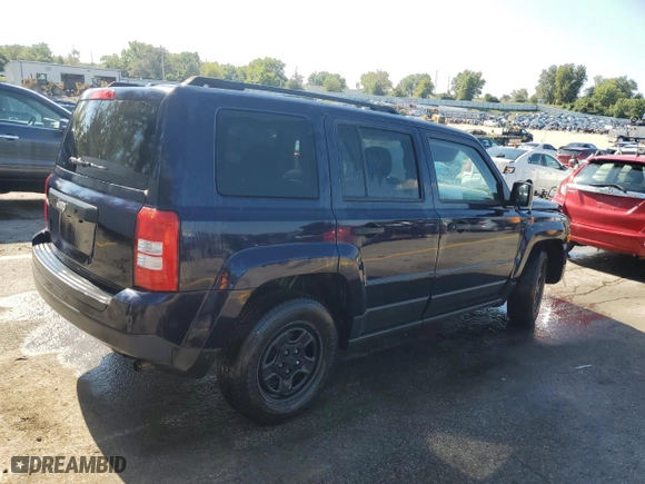 2016 Jeep Patriot Sport with VIN 1C4NJPBB0GD784032, listed as a Copart auction lot 72556174 with 110,218 mi miles and Salvage Title. Bid and sale history available at carsss.com. Image 3.