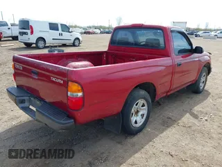 2002 Toyota Tacoma with VIN 5TENL42N42Z882581, listed as a IAAI auction lot 42116408 with 136,126 mi miles. Bid and sale history available at carsss.com. Image 4.