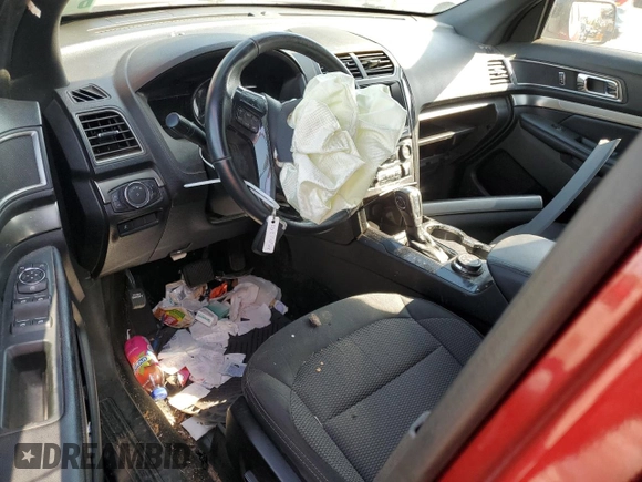 2018 Ford Explorer XLT with VIN 1FM5K8DH7JGA38831, listed as a Copart auction lot 55629985 with Not Provided miles and Clean Title. Bid and sale history available at DreamBid. Image 8.