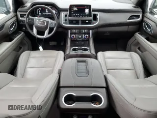 2022 GMC Yukon XL SLT with VIN 1GKS1GKD1NR166484, listed as a Copart auction lot 42564925 with 45,294 mi miles and Salvage Title. Bid and sale history available at carsss.com. Image 8.