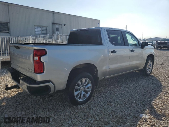 2022 Chevrolet Silverado 1500 Custom with VIN 3GCPWBEKXNG160893, listed as a Copart auction lot 43984205 with 149,547 mi miles and Clean Title. Bid and sale history available at DreamBid. Image 3.