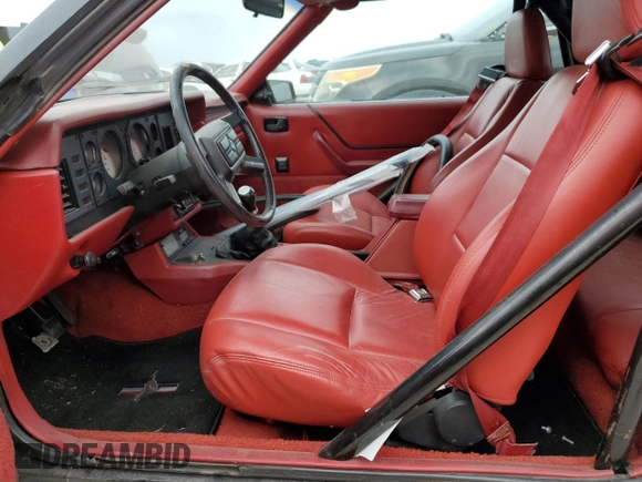 1983 Ford Mustang GT with VIN 1FABP27F0DF213498, listed as a Copart auction lot 76520224 with 13,094 mi miles and Salvage title. Bid and sale history available at DreamBid. Image 7.