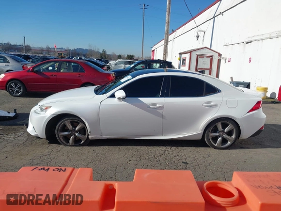 2014 Lexus IS 350 with VIN JTHBE1D23E5001809, listed as a IAAI auction lot 41439427 with 145,771 mi miles and . Bid and sale history available at DreamBid. Image 14.