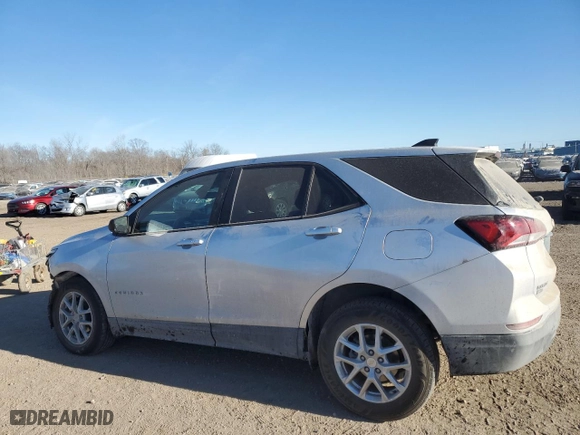 2022 Chevrolet Equinox LS with VIN 3GNAXSEV1NS150089, listed as a Copart auction lot 42914635 with 66,833 mi miles and Salvage Title. Bid and sale history available at carsss.com. Image 2.