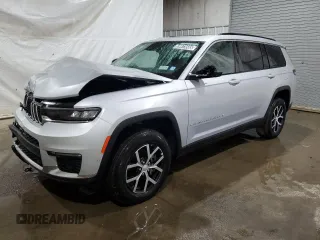 2024 Jeep Grand Cherokee Limited z VIN 1C4RJKBG0R8602681, wystawiony jako Copart lot #59973565 z przebiegiem 18 271 mil mil oraz Szkoda całkowita • Salvage title. Historia ofert i sprzedaży dostępna na DreamBid. Obrazek 1.