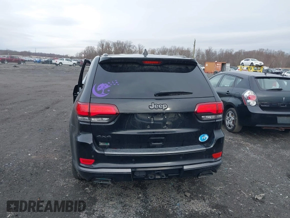 2019 Jeep Grand Cherokee High Altitude with VIN 1C4RJFCG9KC566594, listed as a IAAI auction lot 41128793 with 96,244 mi miles and . Bid and sale history available at DreamBid. Image 16.