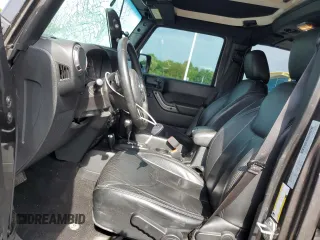 2018 Jeep Wrangler Unlimited Sahara with VIN 1C4BJWEG4JL822007, listed as a Copart auction lot 61450915 with 91,148 mi miles and Salvage title. Bid and sale history available at DreamBid. Image 7.