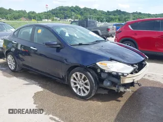 2013 Dodge Dart Limited with VIN 1C3CDFCA5DD231505, listed as a IAAI auction lot 42546157 with 212,249 mi miles and . Bid and sale history available at DreamBid. Image 1.