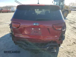 2020 Kia Sorento LX with VIN 5XYPG4A3XLG677565, listed as a Copart auction lot 45610405 with 117,703 mi miles and Salvage Title. Bid and sale history available at carsss.com. Image 6.