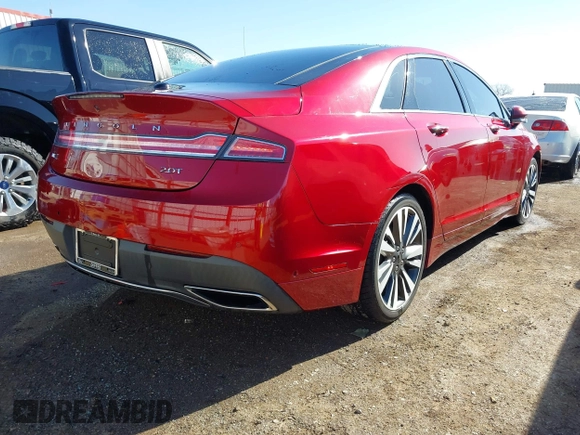 2018 Lincoln MKZ Reserve with VIN 3LN6L5E96JR620757, listed as a IAAI auction lot 41774822 with 71,645 mi miles. Bid and sale history available at carsss.com. Image 4.