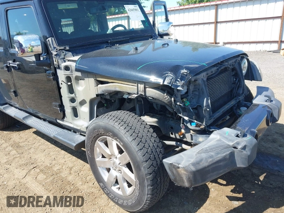 2016 Jeep Wrangler Unlimited Sahara with VIN 1C4BJWEG7GL250357, listed as a IAAI auction lot 42665881 with 102,168 mi miles and . Bid and sale history available at DreamBid. Image 6.