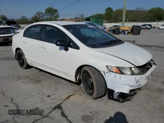 2010 Honda Civic LX with VIN 2HGFA1F59AH573302, listed as a Copart auction lot 53129805 with 290,954 mi miles and Clean Title. Bid and sale history available at DreamBid. Image 4.