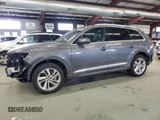 2020 Audi Q7 Premium Plus with VIN WA1LJAF76LD008485, listed as a Copart auction lot 41886913 with 25,684 mi miles and . Bid and sale history available at DreamBid. Image 1.
