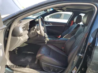 2022 Genesis G70 3.3T with VIN KMTG54TE7NU101004, listed as a Copart auction lot 72473664 with 6,181 mi miles and Salvage Title. Bid and sale history available at carsss.com. Image 7.