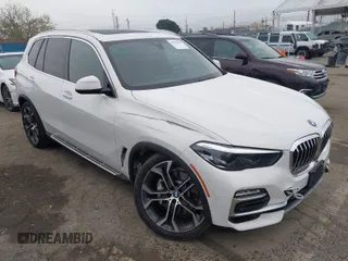 2021 BMW X5 sDrive40i with VIN 5UXCR4C0XM9F73416, listed as a IAAI auction lot 41722856 with 25,115 mi miles. Bid and sale history available at carsss.com. Image 1.