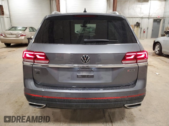 2021 Volkswagen Atlas SEL z VIN 1V2BP2CA1MC594444, wystawiony jako Copart lot #47747515 z przebiegiem 72 702 mil mil oraz Szkoda całkowita • Salvage title. Historia ofert i sprzedaży dostępna na DreamBid. Obrazek 6.
