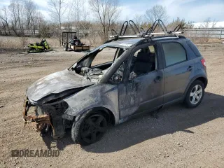 2012 Suzuki SX4 Crossover with VIN JS2YB5A31C6303993, listed as a Copart auction lot 49619045 with 0 mi miles and Salvage Title. Bid and sale history available at carsss.com. Image 1.