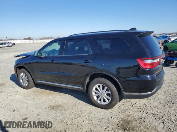 2022 Dodge Durango SXT with VIN 1C4RDJAG4NC228408, listed as a Copart auction lot 42177195 with 75,356 mi miles and Salvage Title. Bid and sale history available at DreamBid. Image 2.