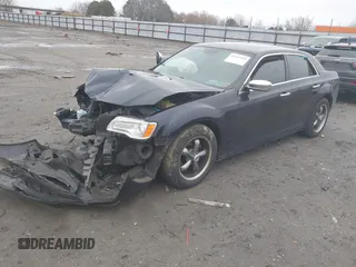 2011 Chrysler 300 Limited with VIN 2C3CA5CG9BH564698, listed as a IAAI auction lot 41205820 with 208,357 mi miles. Bid and sale history available at carsss.com. Image 2.