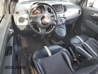 2016 FIAT 500e with VIN 3C3CFFGE9GT197803, listed as a Copart auction lot 50646875 with 55,315 mi miles and Salvage Title. Bid and sale history available at carsss.com. Image 8.