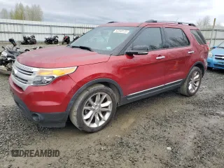 2013 Ford Explorer XLT with VIN 1FM5K7D81DGB39281, listed as a Copart auction lot 52243175 with 181,718 mi miles and Clean Title. Bid and sale history available at carsss.com. Image 1.
