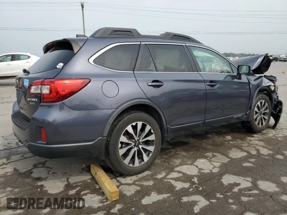 2016 Subaru Outback Limited with VIN 4S4BSENC0G3239071, listed as a Copart auction lot 60319515 with 70,325 mi miles and Salvage title. Bid and sale history available at DreamBid. Image 3.