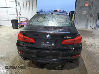 2020 BMW 5 Series 540i xDrive with VIN WBAJS3C07LCE60173, listed as a Copart auction lot 82776954 with Not provided miles and Salvage title. Bid and sale history available at DreamBid. Image 6.