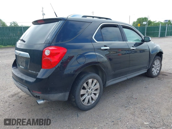 2010 Chevrolet Equinox LTZ with VIN 2CNFLGEY4A6214163, listed as a IAAI auction lot 42122999 with Not Provided miles and . Bid and sale history available at DreamBid. Image 4.
